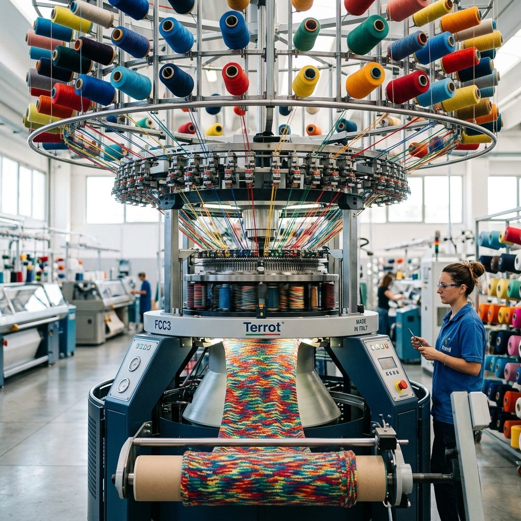 Behind the Circular Loom: How High-Speed Knitting Machines Operate